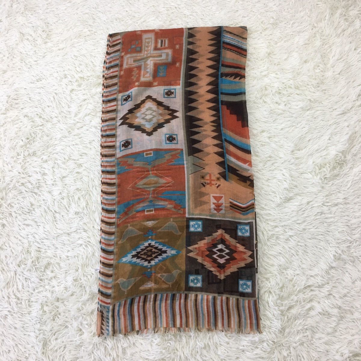 Native × Vintage Vintage Navajo Scarf Size ONE SIZE - 2 Thumbnail