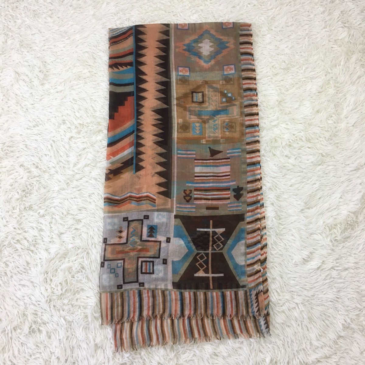 Native × Vintage Vintage Navajo Scarf Size ONE SIZE - 4 Thumbnail