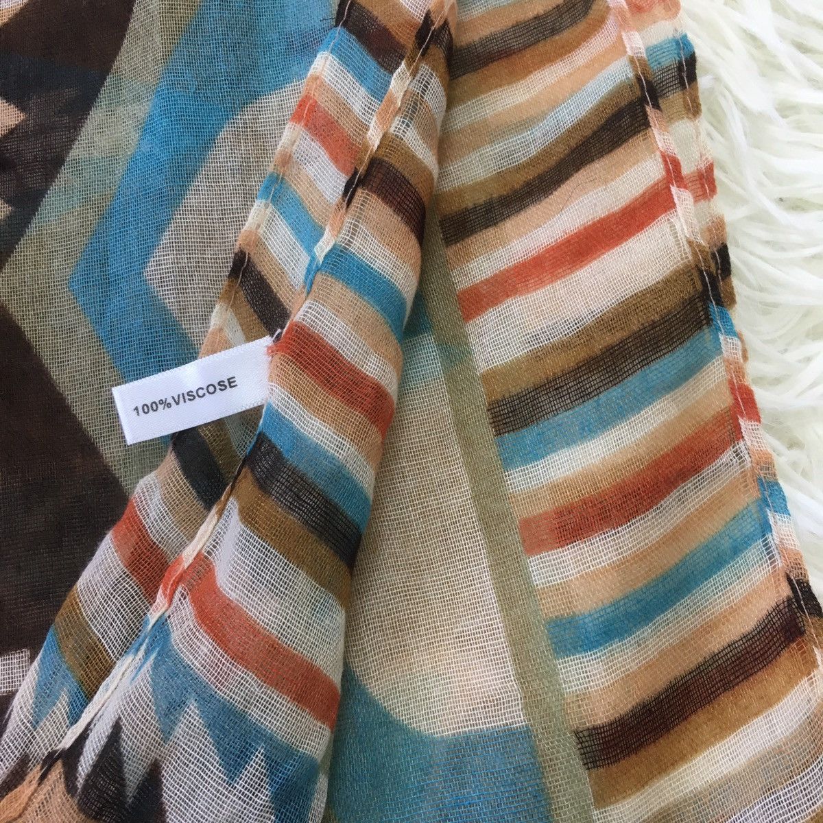 Native × Vintage Vintage Navajo Scarf Size ONE SIZE - 6 Thumbnail