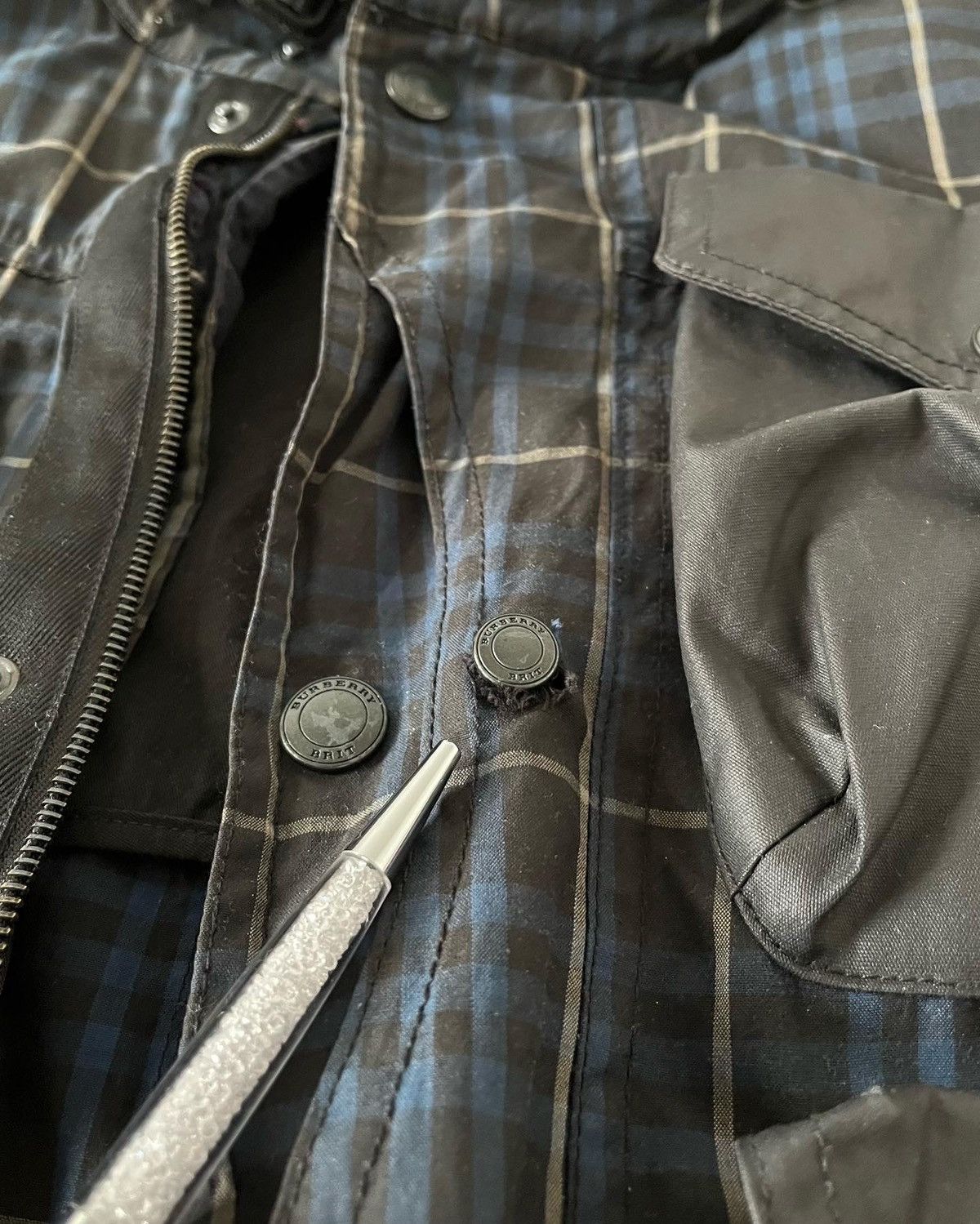 Burberry 2000s Burberry Novacheck Multi Pocket Hunter Parka/Jacket Size US M / EU 48-50 / 2 - 5 Thumbnail