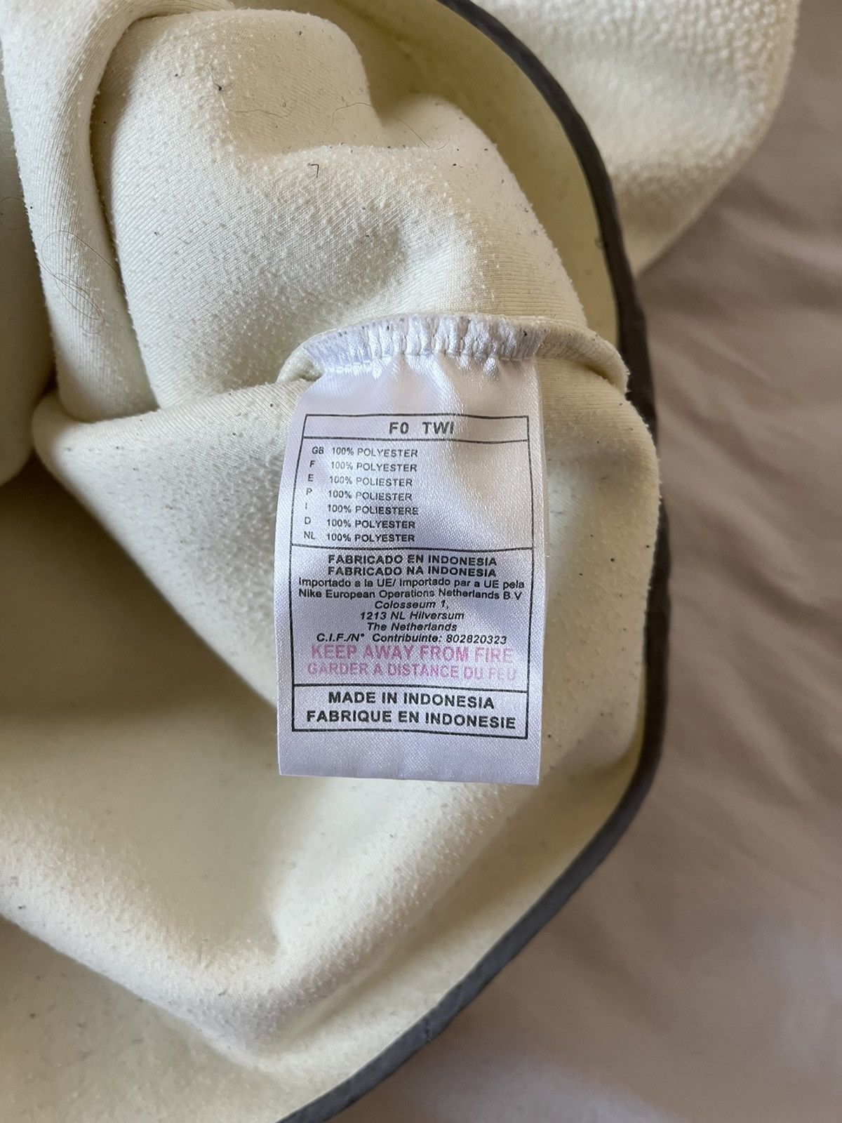 Nike 2000s Nike Ninja Sherpa Fleece [RARE] Size US XS / EU 42 / 0 - 9 Thumbnail