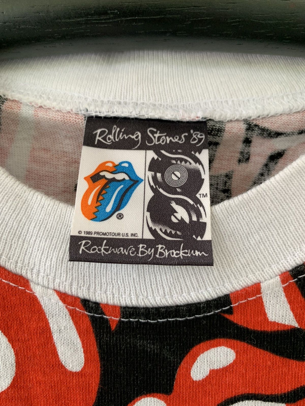 Band Tees Vintage Rolling Stones Steel Wheels Band T Shirt Size US XS / EU 42 / 0 - 2 Thumbnail