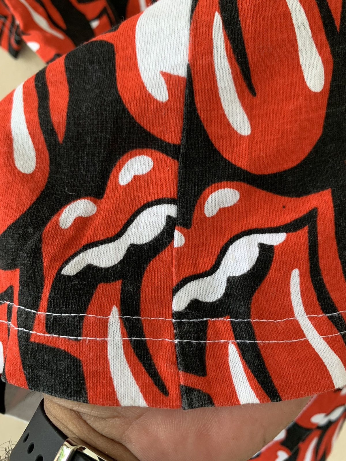 Band Tees Vintage Rolling Stones Steel Wheels Band T Shirt Size US XS / EU 42 / 0 - 7 Thumbnail