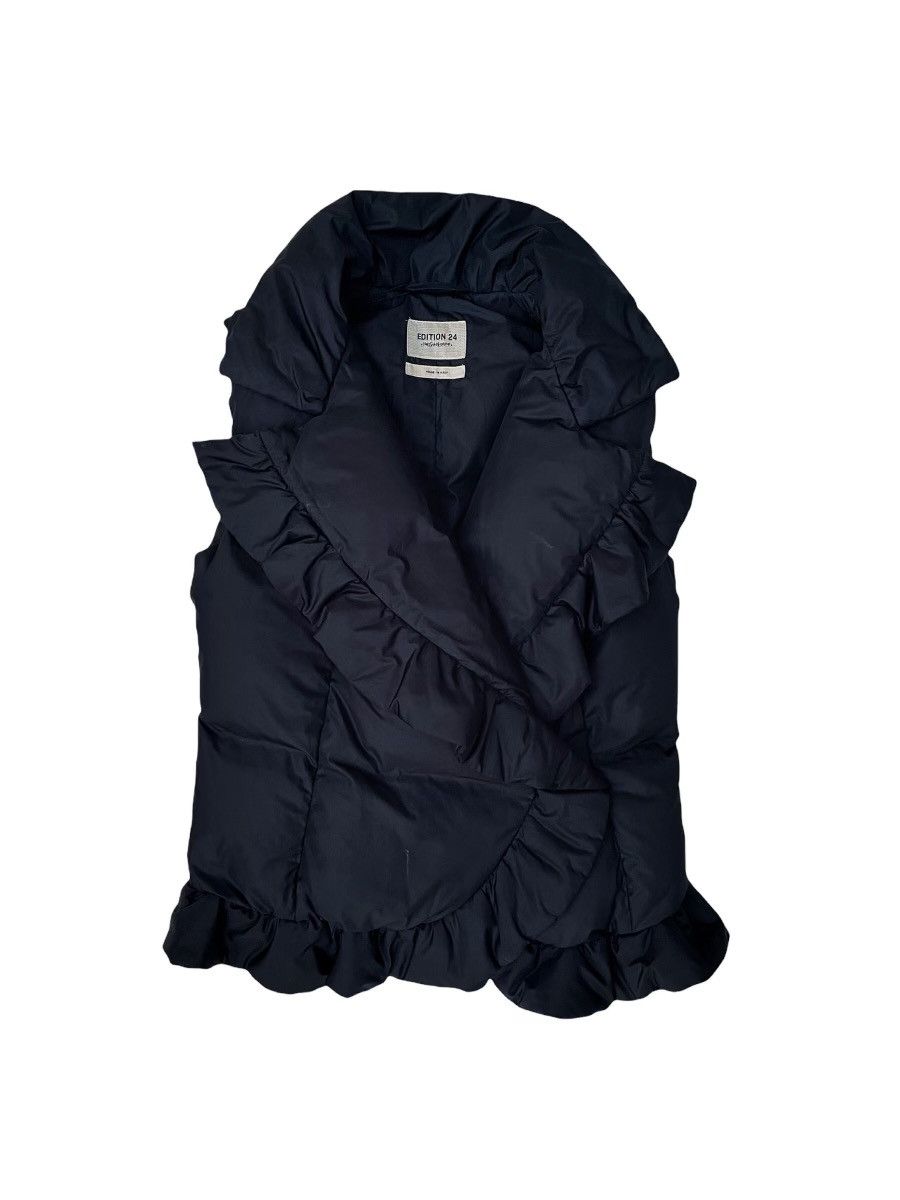 Yves Saint Laurent YSL E24 Asymmetrical Puffer Vest Size US M / EU 48-50 / 2 - 2 Thumbnail