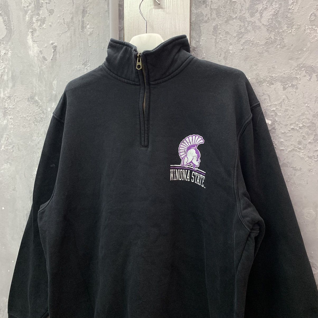 Jansport × Vintage Vintage JanSport Zipper Turtleneck Sweatshirt Size US L / EU 52-54 / 3 - 4 Thumbnail