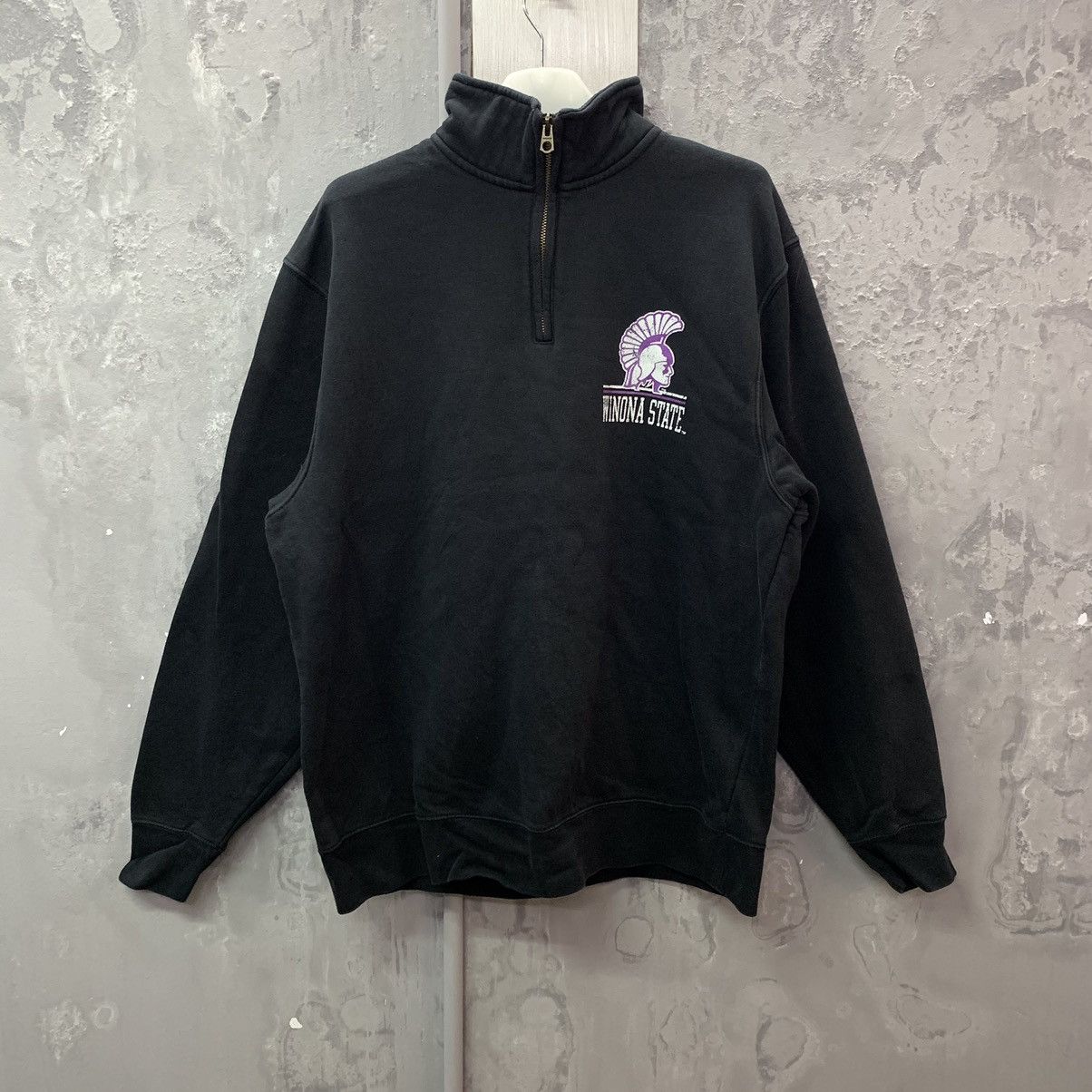 Jansport × Vintage Vintage JanSport Zipper Turtleneck Sweatshirt Size US L / EU 52-54 / 3 - 3 Thumbnail