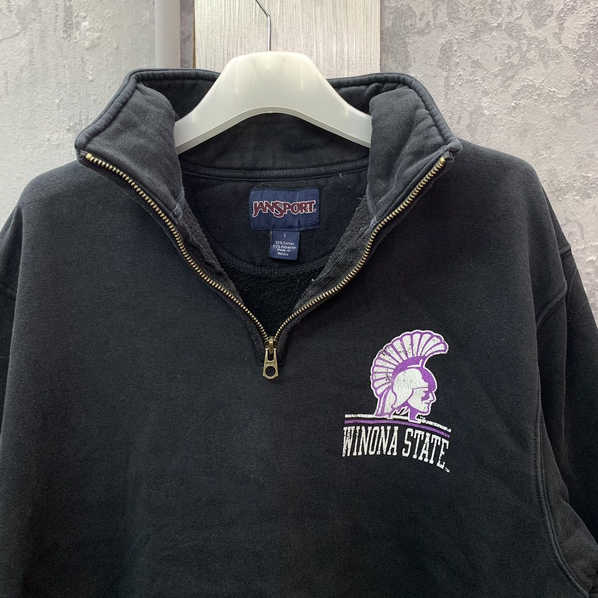 Jansport × Vintage Vintage JanSport Zipper Turtleneck Sweatshirt Size US L / EU 52-54 / 3 - 7 Thumbnail
