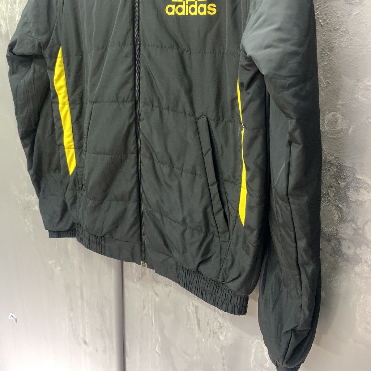 Adidas Adidas Yellow White Track Jacket Size US S / EU 44-46 / 1 - 5 Thumbnail