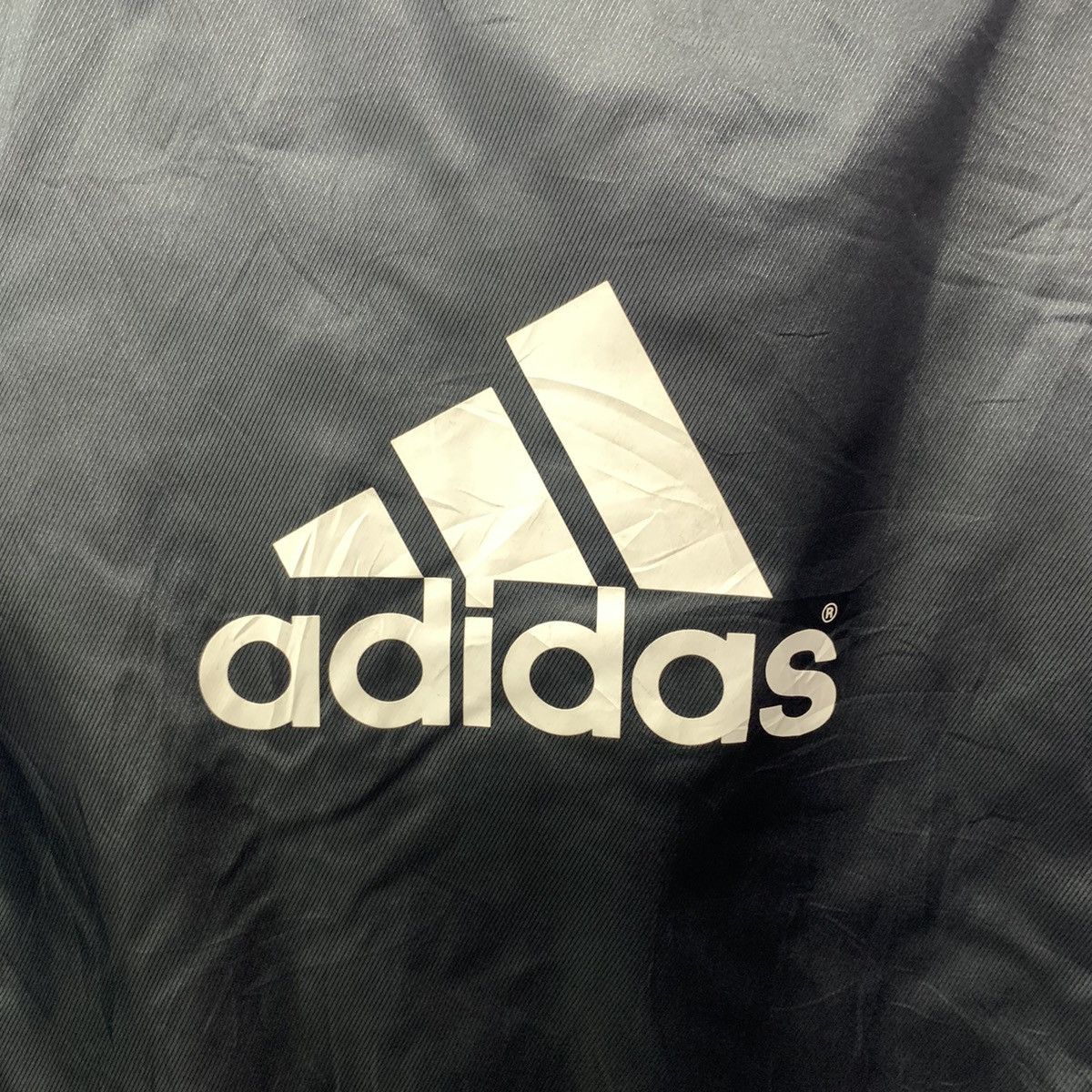 Adidas × Vintage Adidas Blanket Long Jacket Big Logo Size US L / EU 52-54 / 3 - 12 Thumbnail