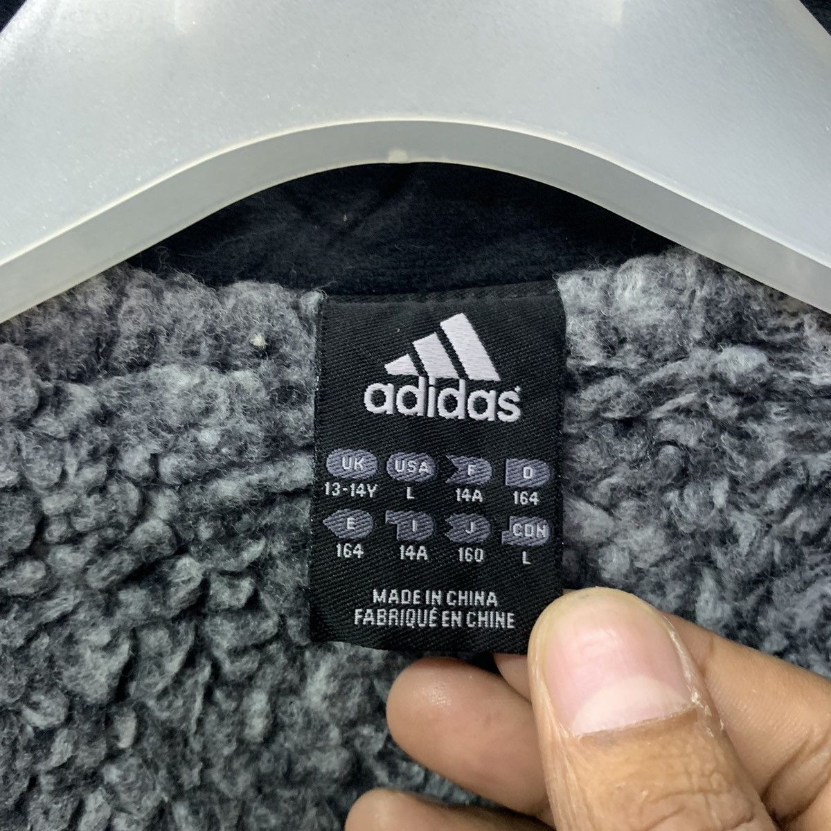 Adidas × Vintage Adidas Blanket Long Jacket Big Logo Size US L / EU 52-54 / 3 - 7 Thumbnail