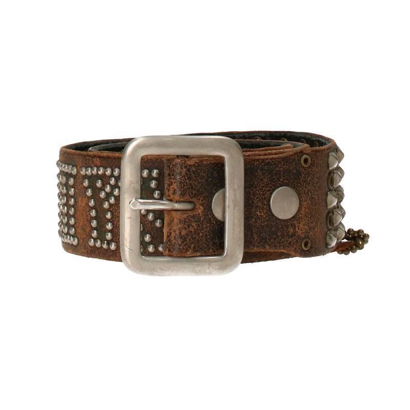 Hysteric Glamour Studded Leather Belt Size 32 - 1 Thumbnail