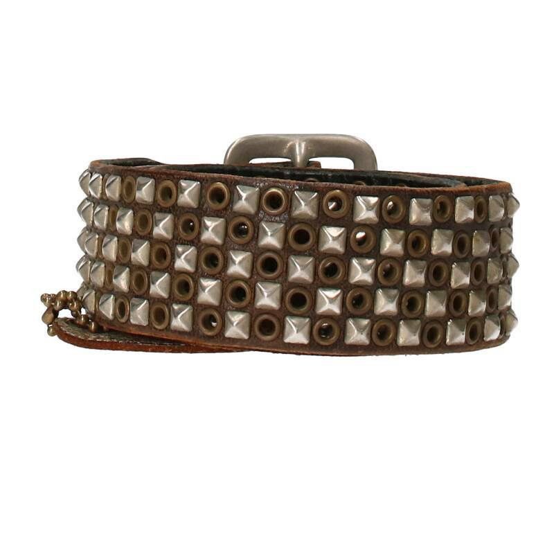 Hysteric Glamour Studded Leather Belt Size 32 - 4 Thumbnail