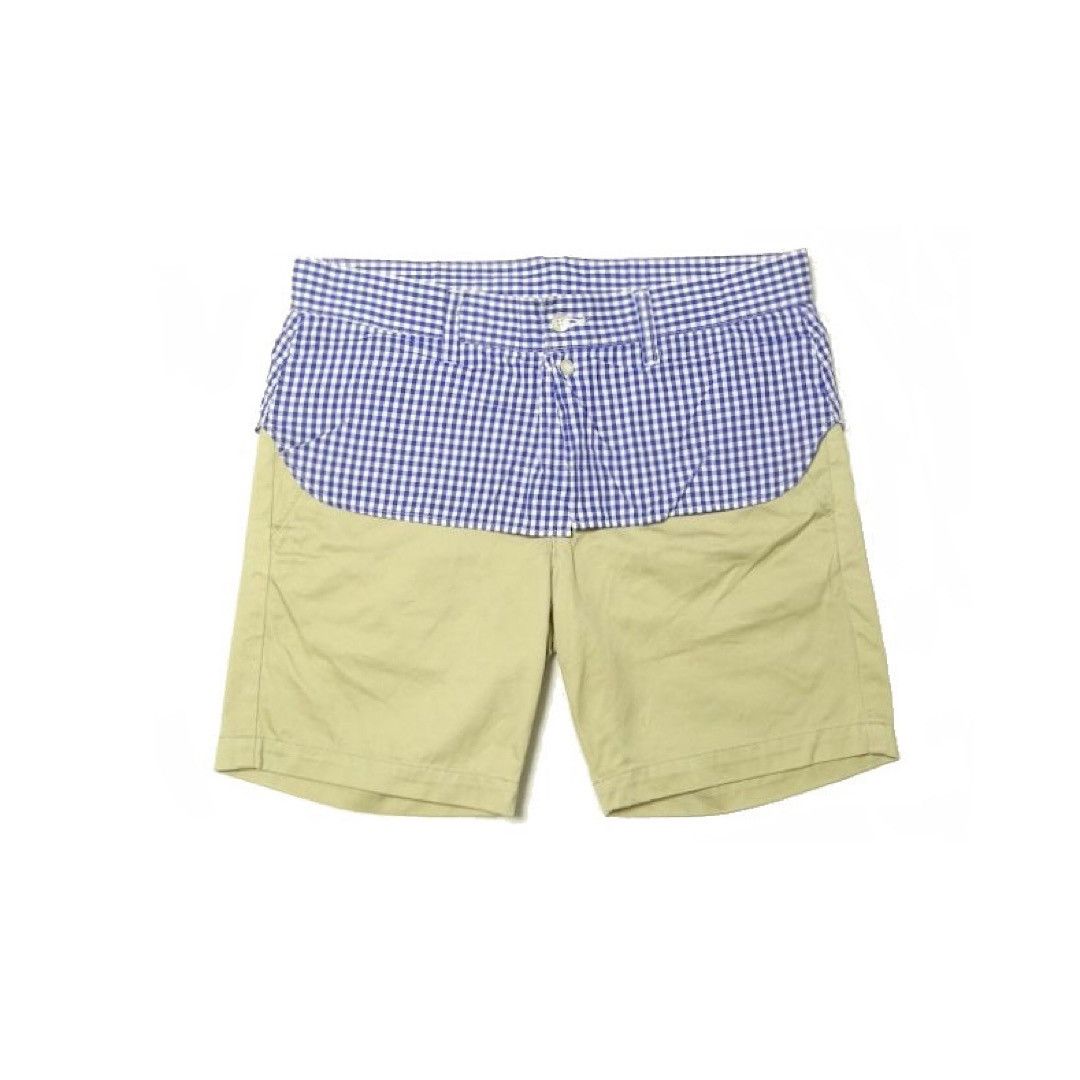 PHENOMENON Phenomenon Shorts Chino Gingham Checkered Shorts Size US 30 / EU 46 - 1 Thumbnail