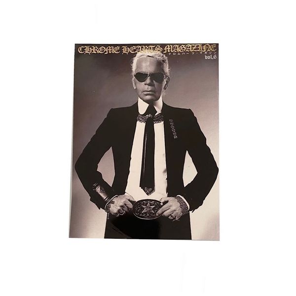 Chrome Hearts CHROME HEARTS Magazine Karl Lagerfeld Catalog 2005 | Grailed