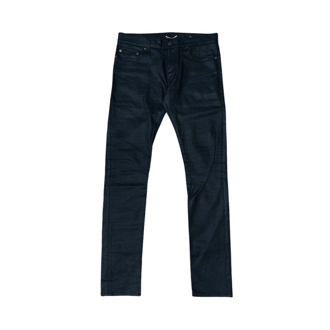 Hedi Slimane Saint Laurent 2015 Black Wax D02 Denim