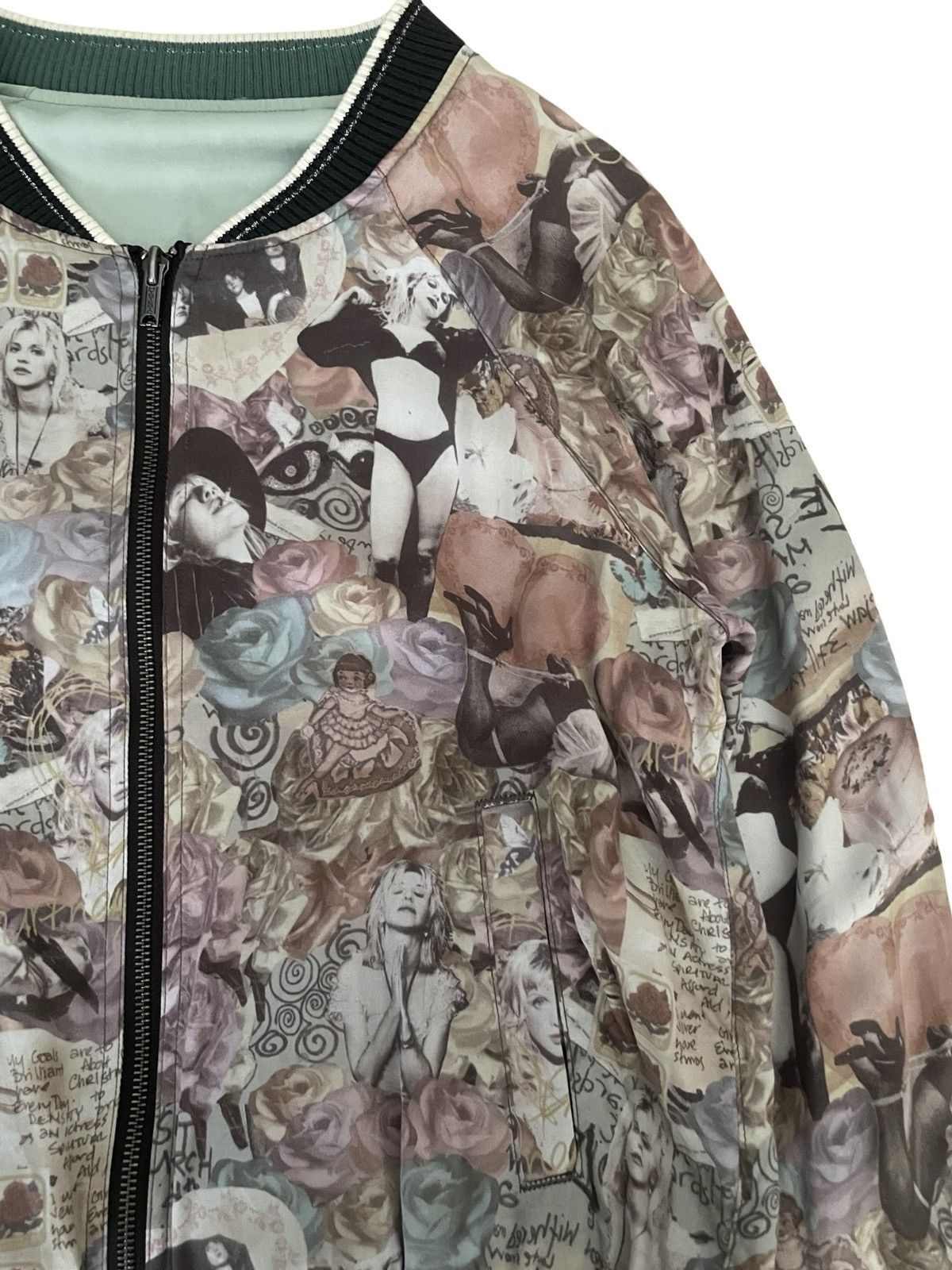 Hysteric Glamour Courtney Love x Hysteric Glamour Collage Reversible Sweater Size US S / EU 44-46 / 1 - 2 Thumbnail