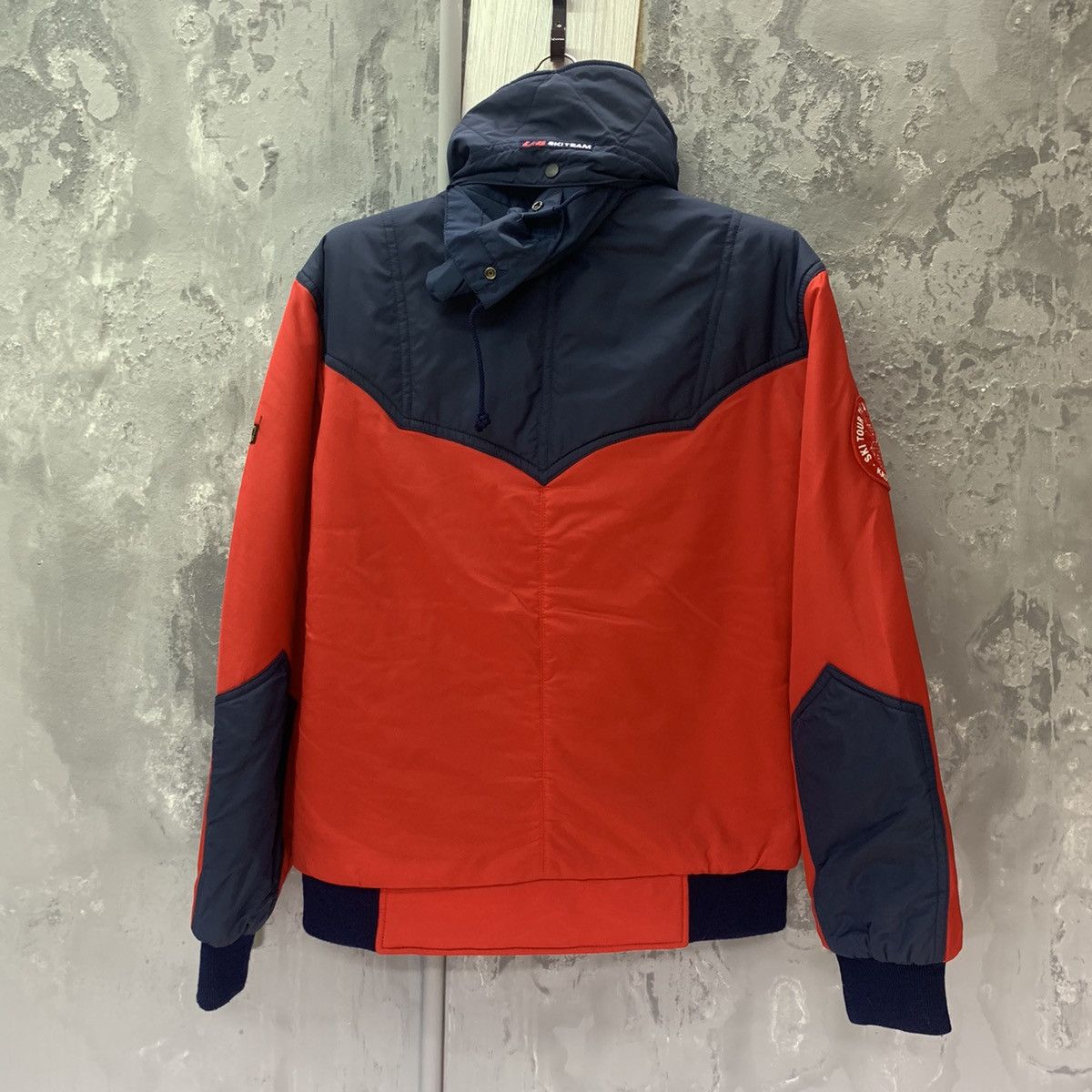 Descente × Vintage Vintage Descente US Ski Team Insulated Hoodie Jacket Size US L / EU 52-54 / 3 - 18 Thumbnail