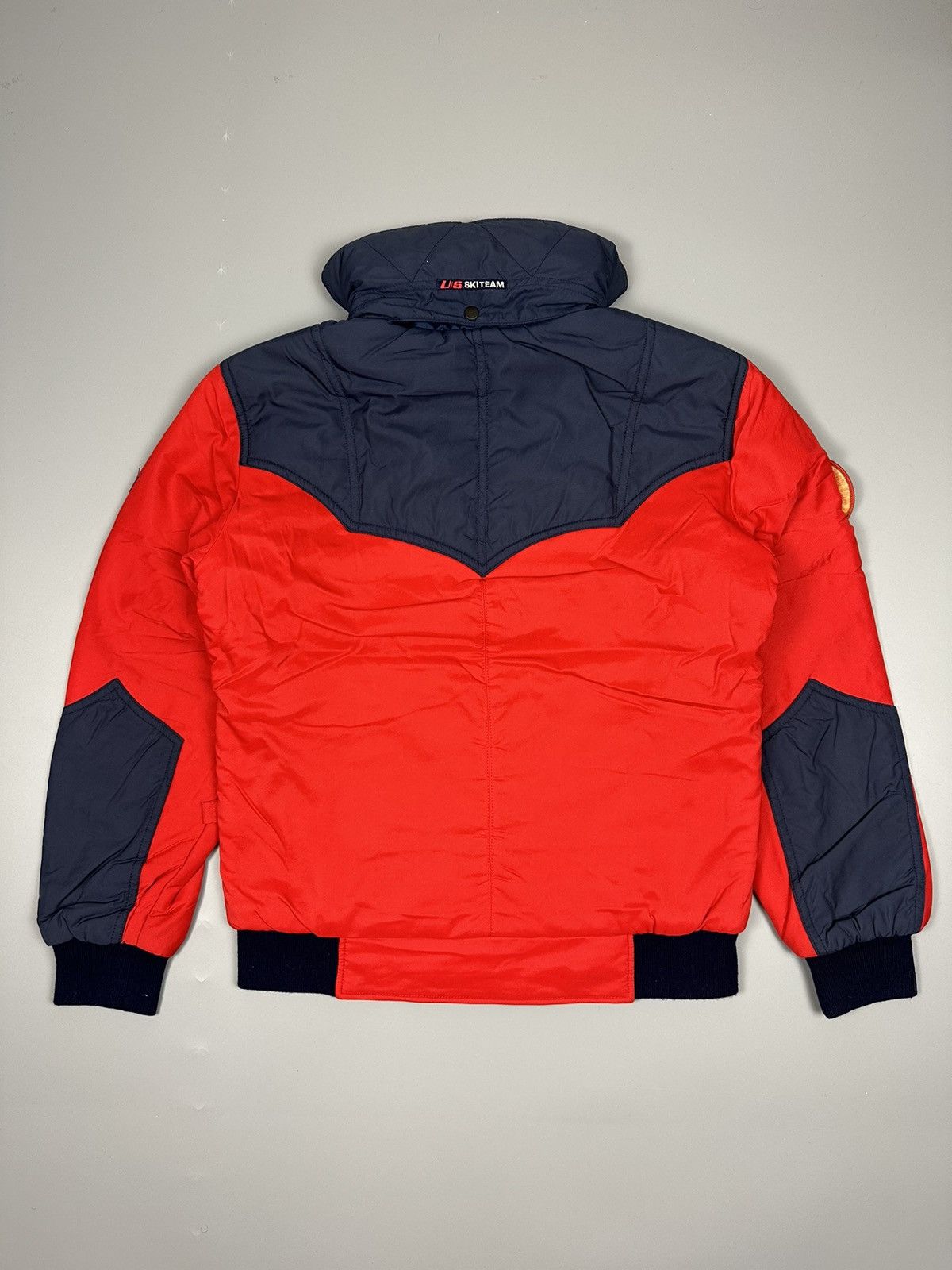 Descente × Vintage Vintage Descente US Ski Team Insulated Hoodie Jacket Size US L / EU 52-54 / 3 - 2 Thumbnail