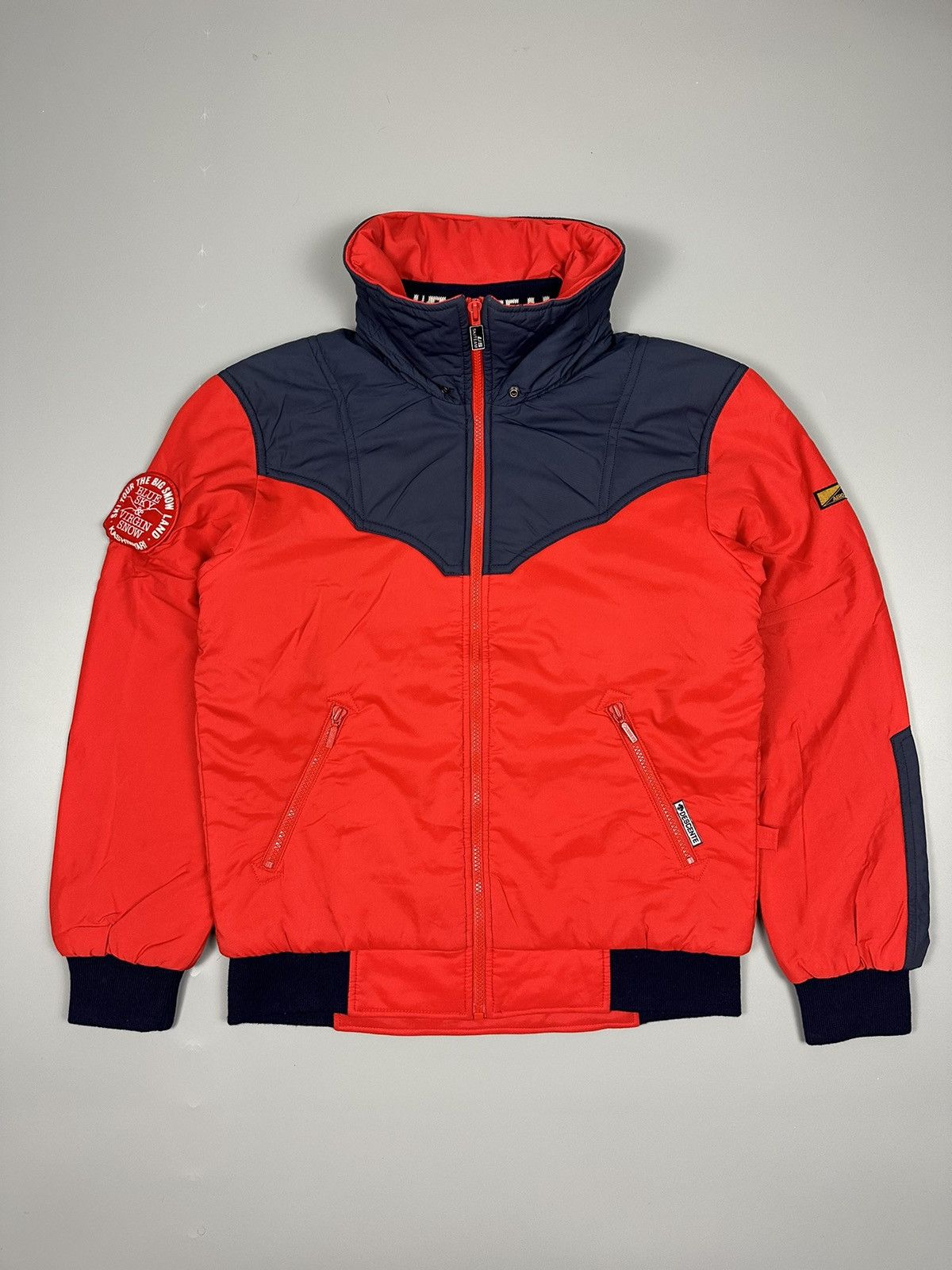 Descente × Vintage Vintage Descente US Ski Team Insulated Hoodie Jacket Size US L / EU 52-54 / 3 - 1 Thumbnail