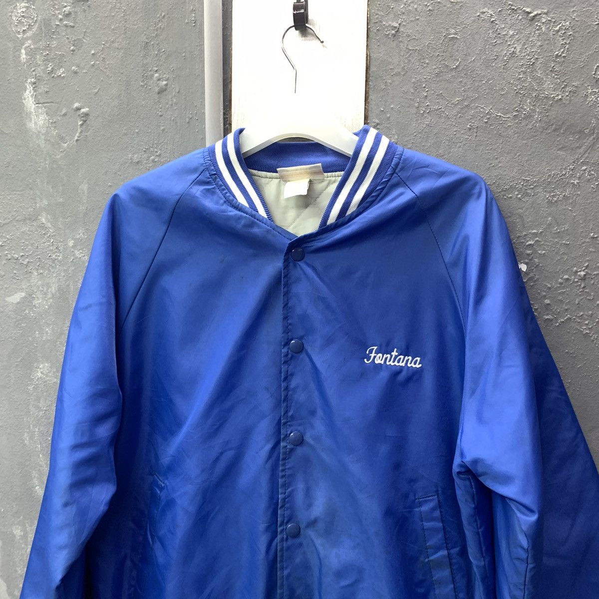 Vintage Vintage 90s Fontana Potomac Airgas Varsity Jacket Size US XL / EU 56 / 4 - 4 Thumbnail