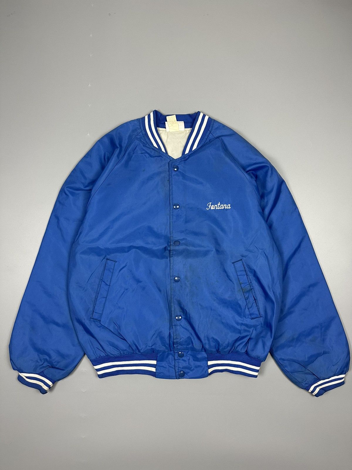 Vintage Vintage 90s Fontana Potomac Airgas Varsity Jacket Size US XL / EU 56 / 4 - 2 Thumbnail