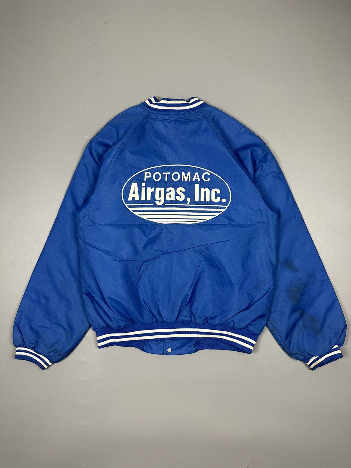 Vintage Vintage 90s Fontana Potomac Airgas Varsity Jacket Size US XL / EU 56 / 4 - 1 Thumbnail