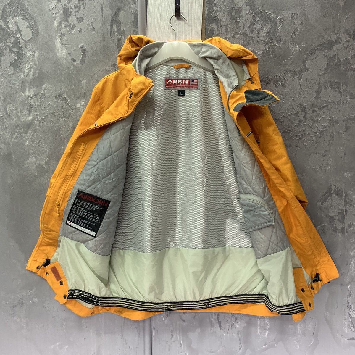 Japanese Brand Japanese Brand Airborn Hooded Snow Jacket Size US XXL / EU 58 / 5 - 8 Thumbnail