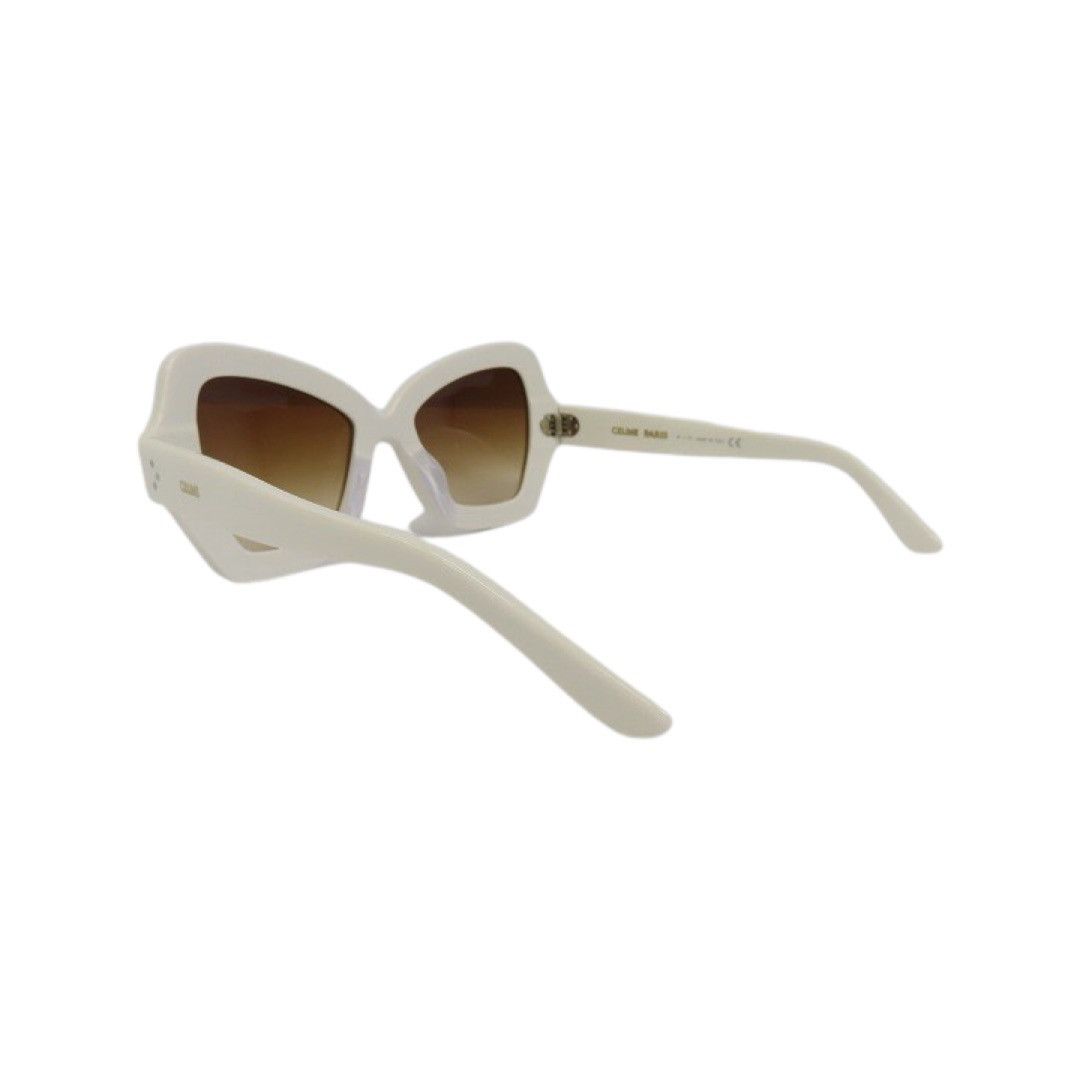 Celine Ivory Butterfly Sunglasses Size ONE SIZE - 3 Thumbnail
