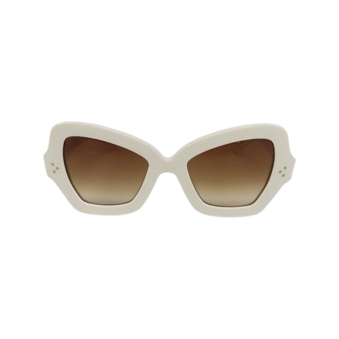 Celine Ivory Butterfly Sunglasses Size ONE SIZE - 1 Thumbnail