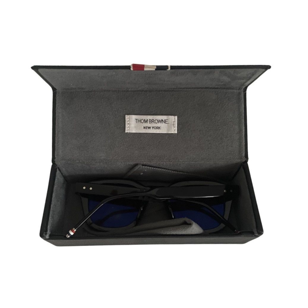 Thom Browne Square Framed Sunglasses Size ONE SIZE - 6 Thumbnail