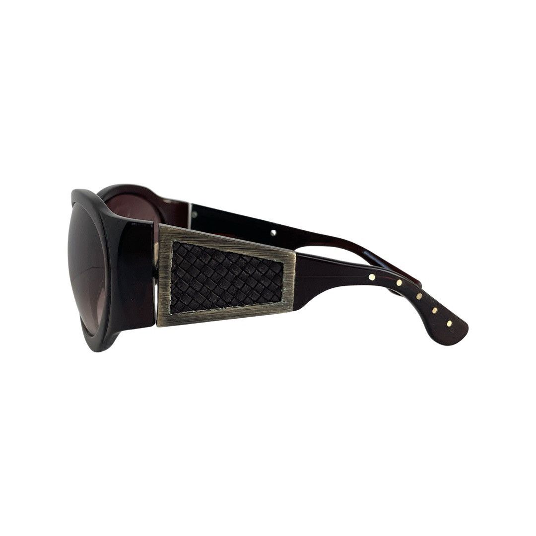 Bottega Veneta Round Mirror Lens Sunglasses Size ONE SIZE - 1 Thumbnail