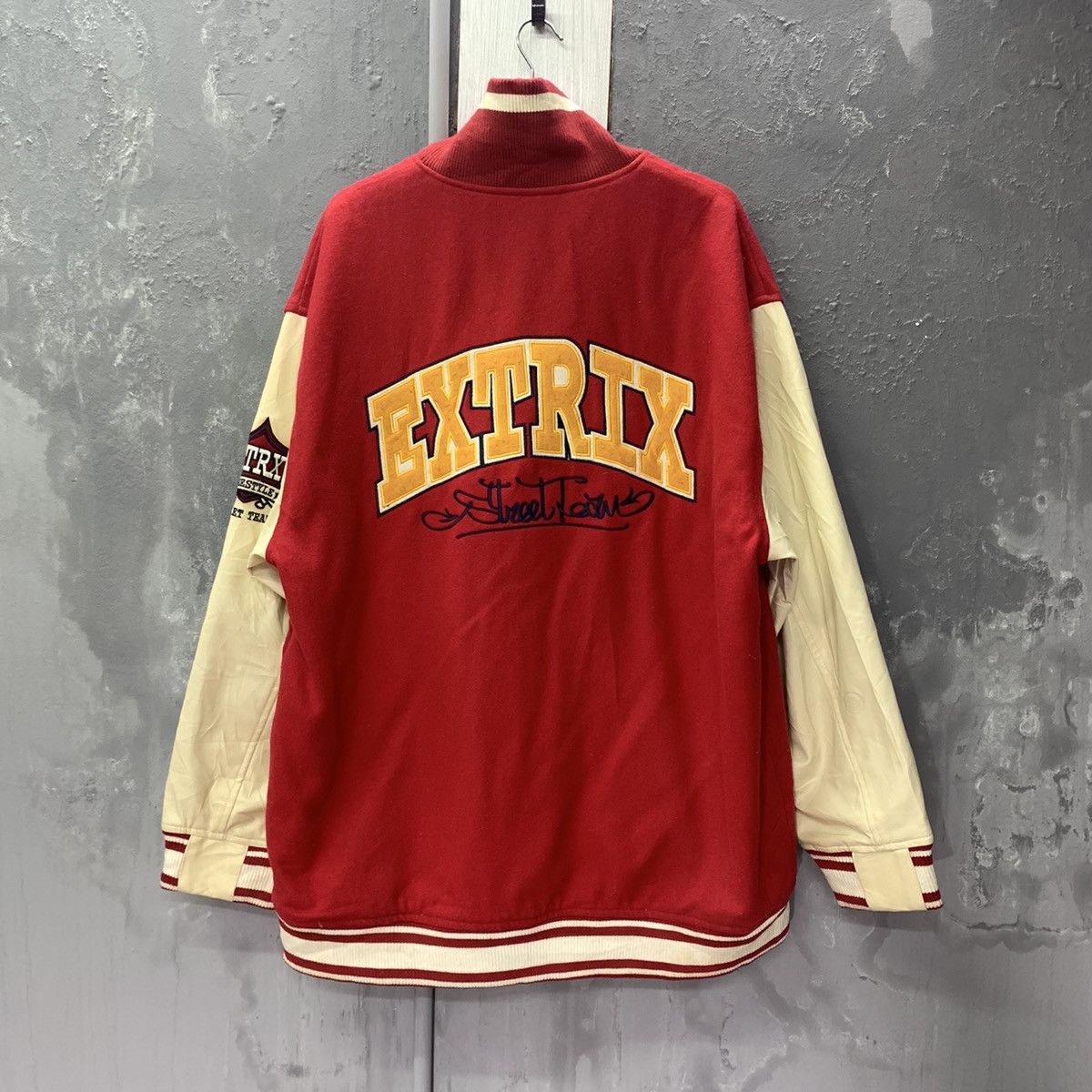 Japanese Brand Vintage Extricks Freestyler & Street Team Varsity Jacket Size US XXL / EU 58 / 5 - 17 Thumbnail