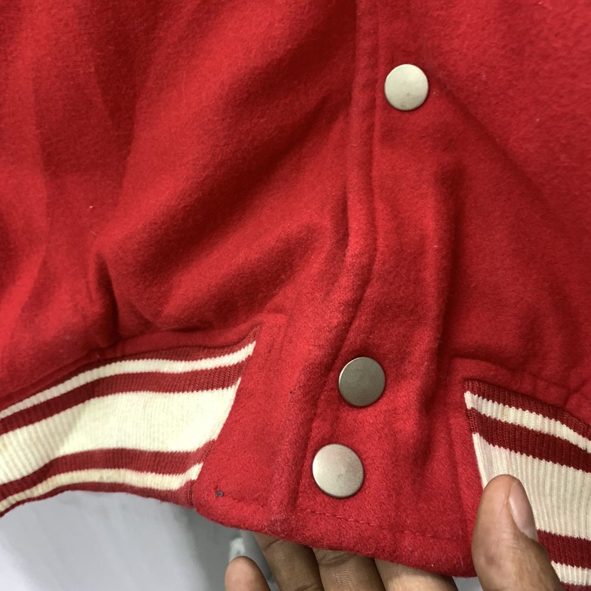 Japanese Brand Vintage Extricks Freestyler & Street Team Varsity Jacket Size US XXL / EU 58 / 5 - 10 Thumbnail