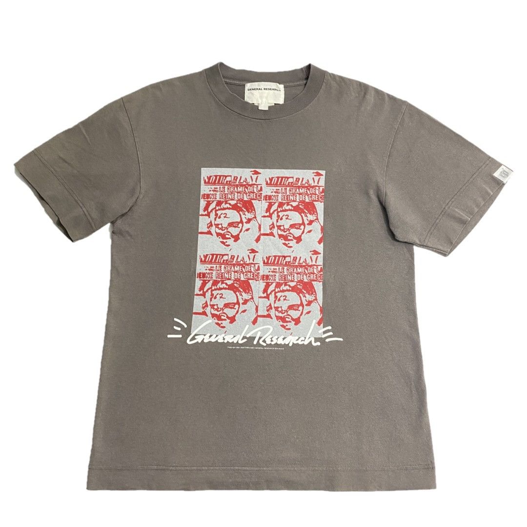 Pre-owned General Research ‘le Drame De La Ájenme Reine De Grece' T-shirt S/s 2001