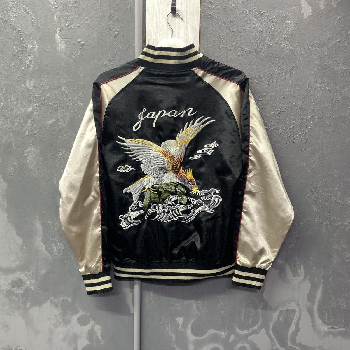 Japanese Brand Vintage 90s Eagles Sukajan Souvenir Jacket Size US L / EU 52-54 / 3 - 9 Thumbnail