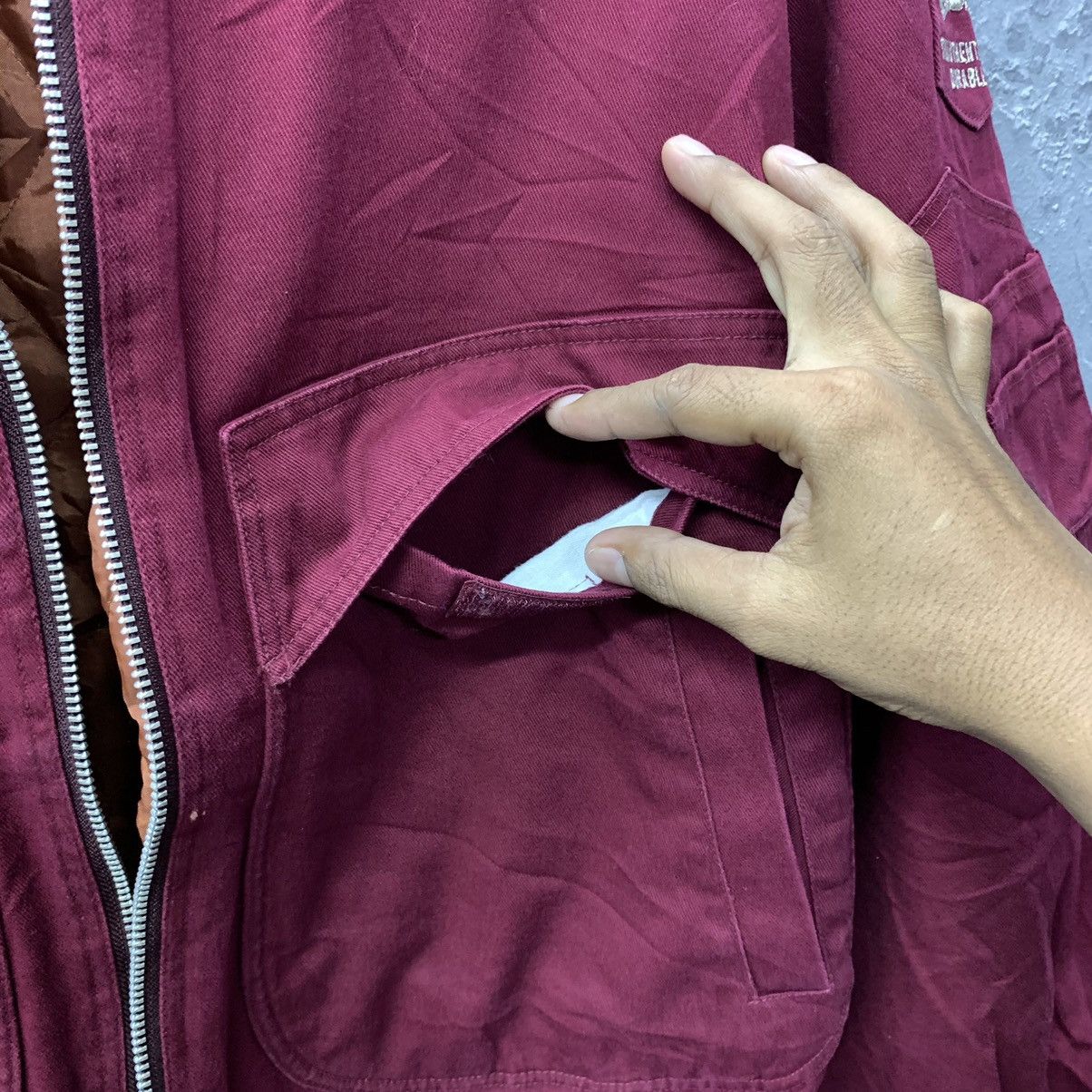 Japanese Brand × Vintage Vintage Mens Ba -Tsu Special Edition Varsity Jacket Size US L / EU 52-54 / 3 - 10 Thumbnail