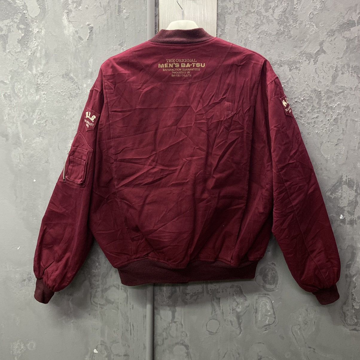 Japanese Brand × Vintage Vintage Mens Ba -Tsu Special Edition Varsity Jacket Size US L / EU 52-54 / 3 - 11 Thumbnail