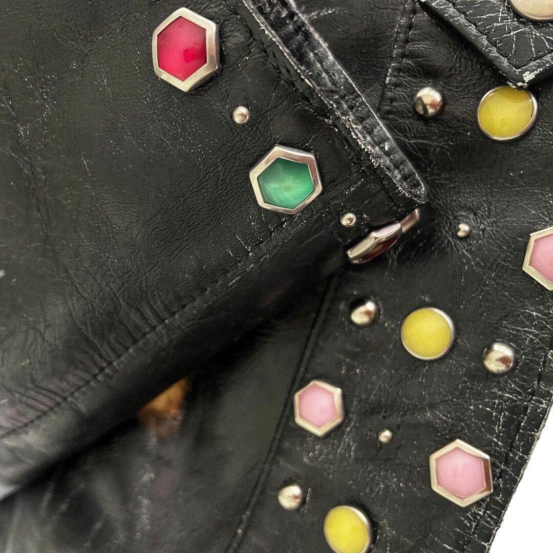 Undercover Undercover SS16 Paint Explosions Studded Leather Jacket Size US M / EU 48-50 / 2 - 5 Thumbnail