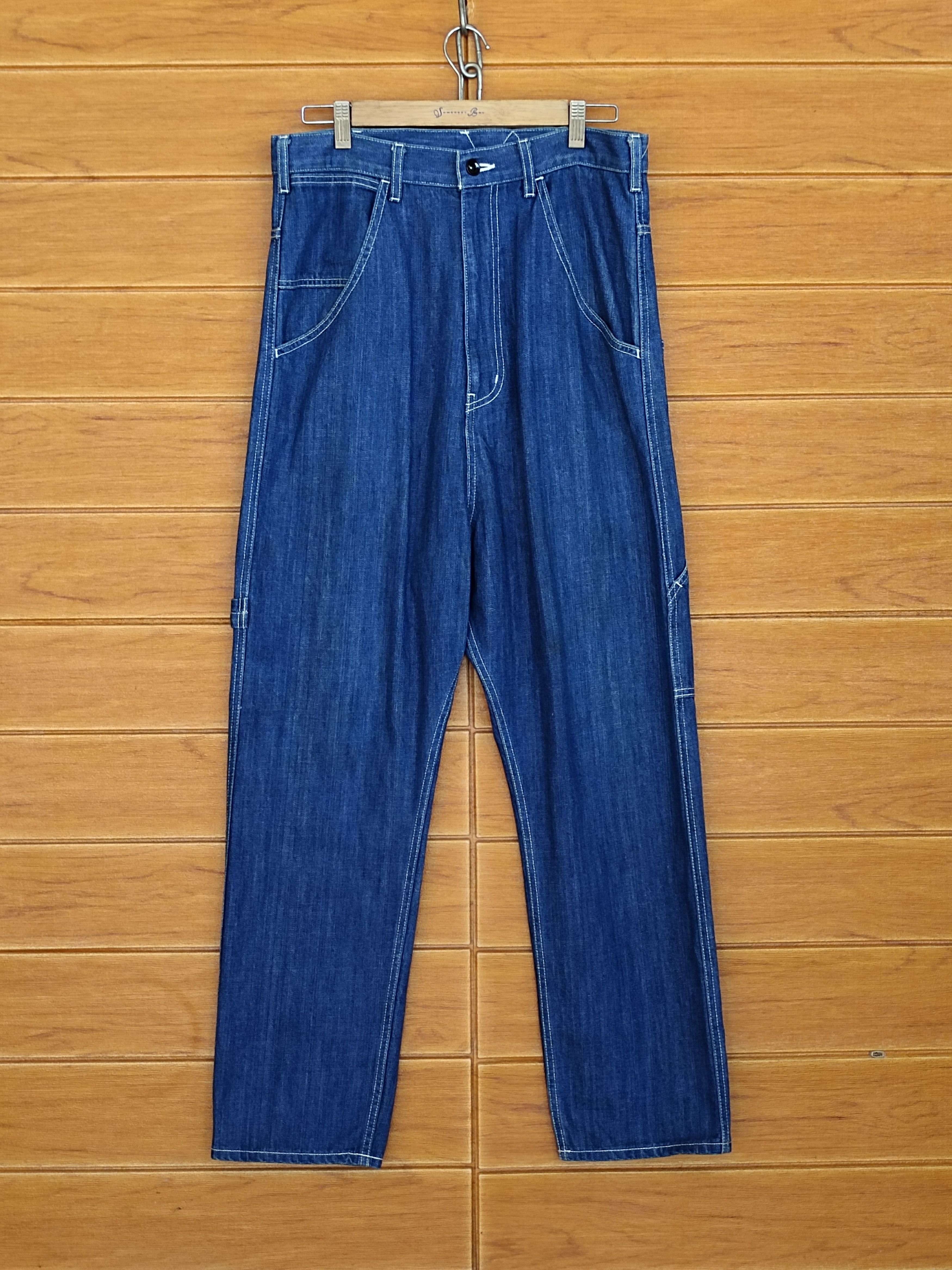 Kapital Vintage Hare Japan Drop Crotch Carpenter Denim Jeans Size US 31 - 2 Thumbnail