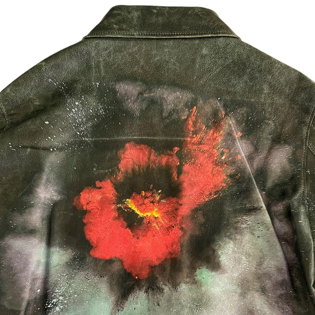 Undercover Undercover SS16 Paint Explosions Leather Blouson Jacket Size US M / EU 48-50 / 2 - 3 Thumbnail