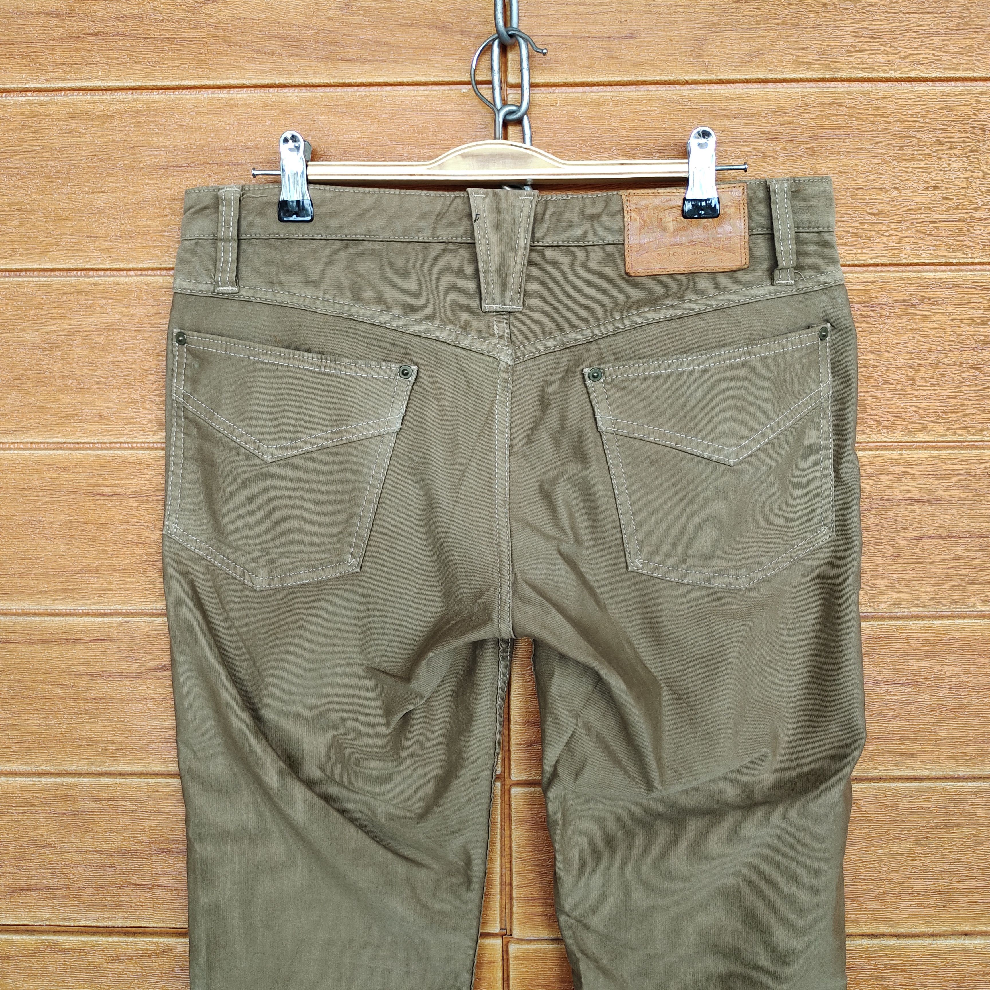 Hysteric Glamour H.R. Market Blue Blue Waxed Cotton Denim Pants Size US 32 / EU 48 - 7 Thumbnail
