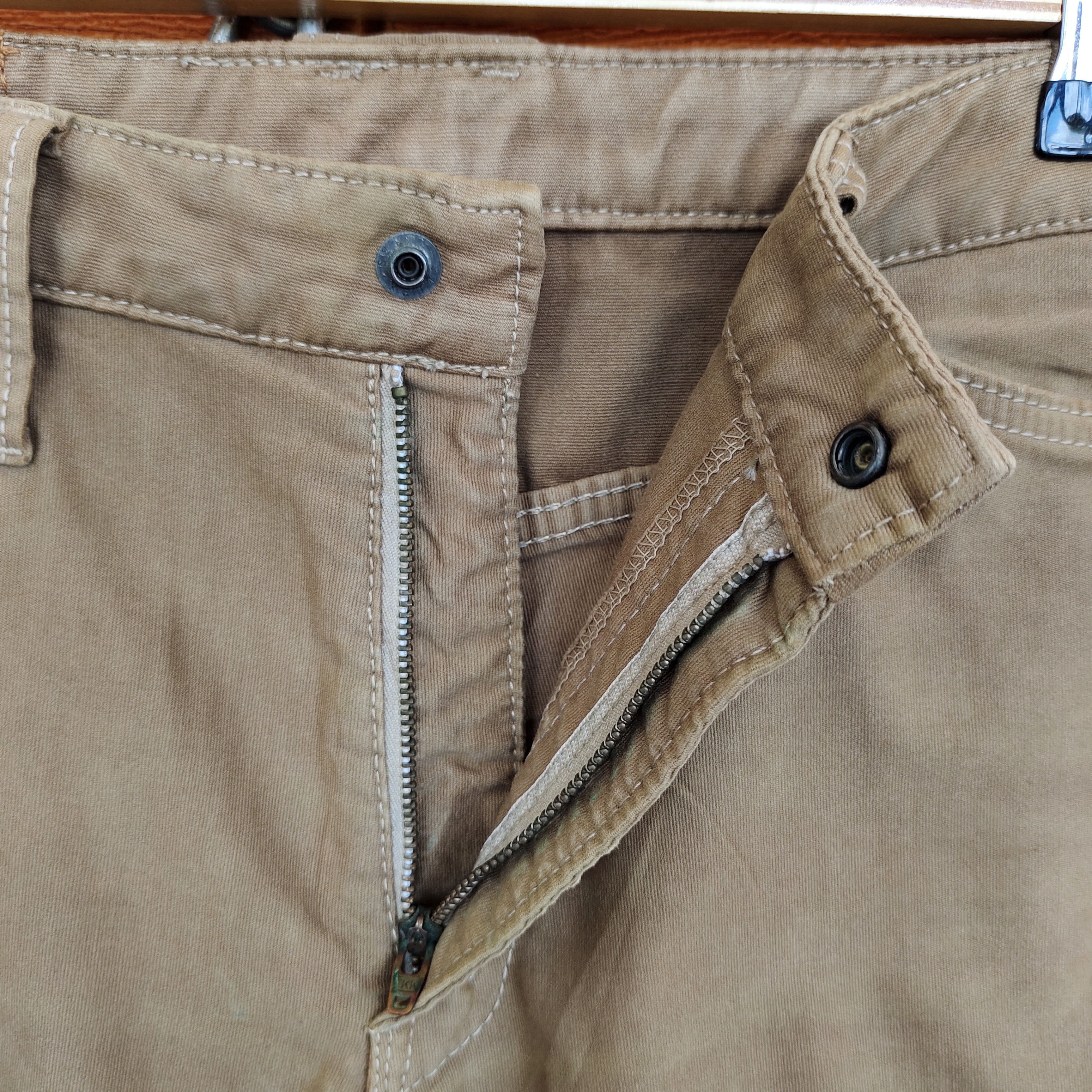 Hysteric Glamour H.R. Market Blue Blue Waxed Cotton Denim Pants Size US 32 / EU 48 - 13 Thumbnail