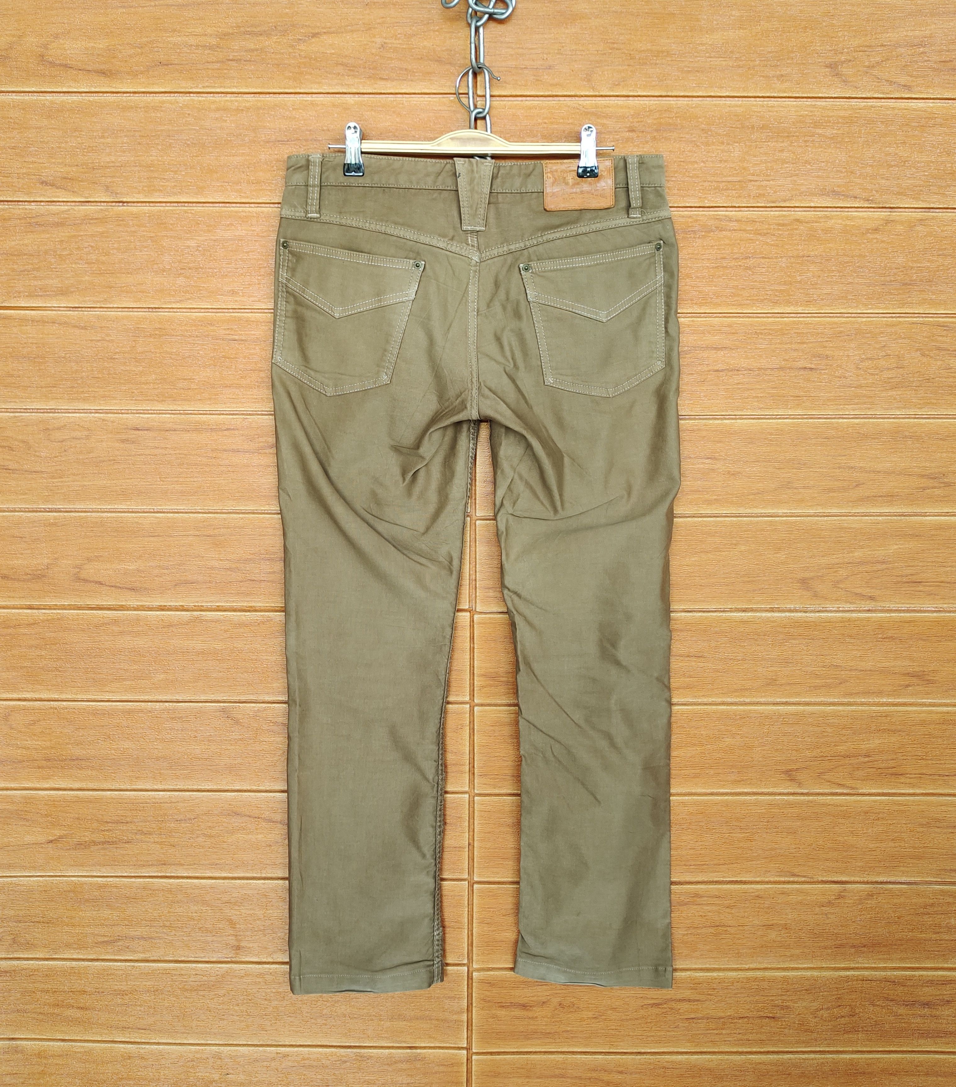 Hysteric Glamour H.R. Market Blue Blue Waxed Cotton Denim Pants Size US 32 / EU 48 - 17 Thumbnail