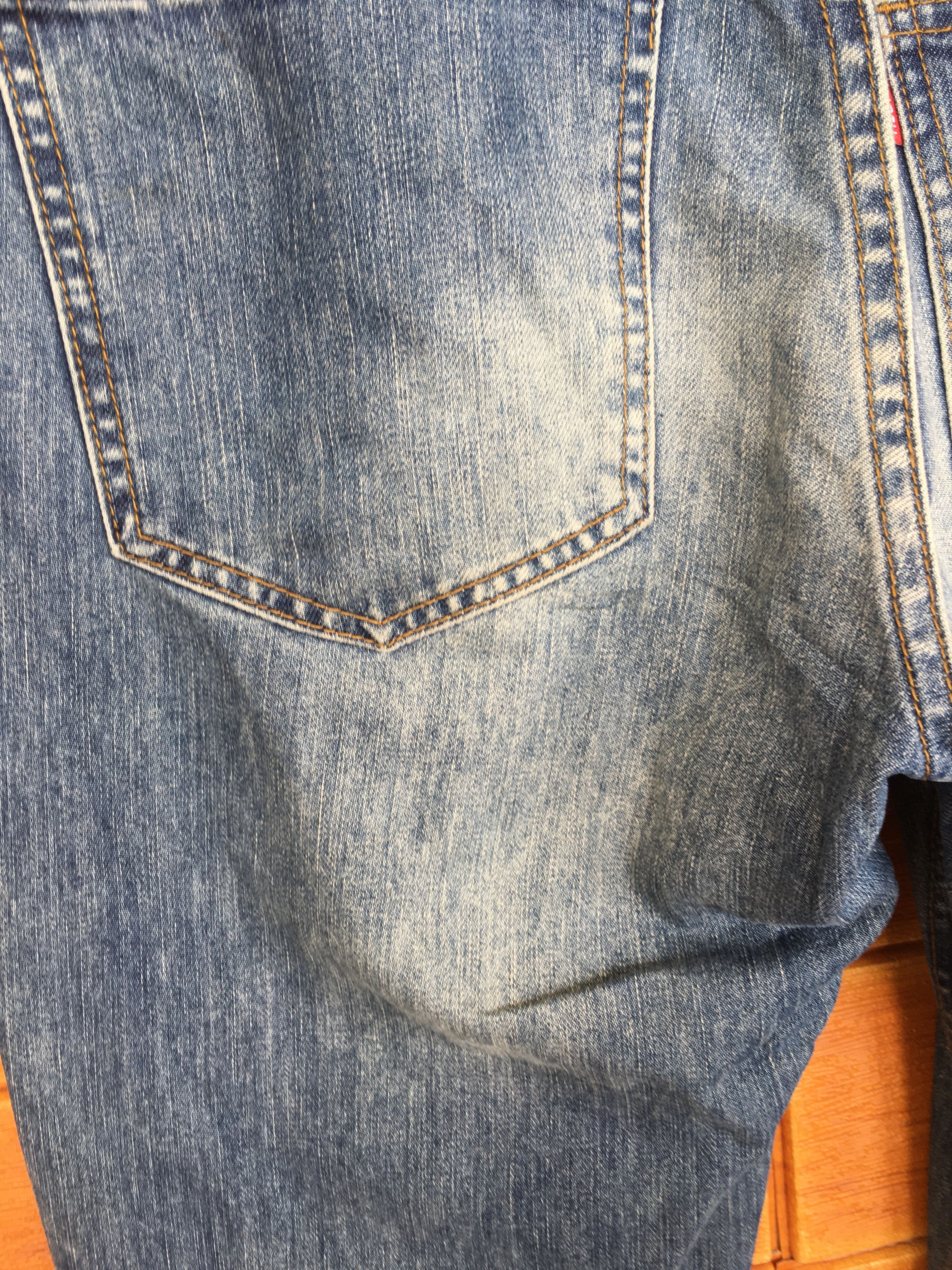 Final Home Rebtrait Distressed Denim Jeans Size US 34 / EU 50 - 15 Thumbnail
