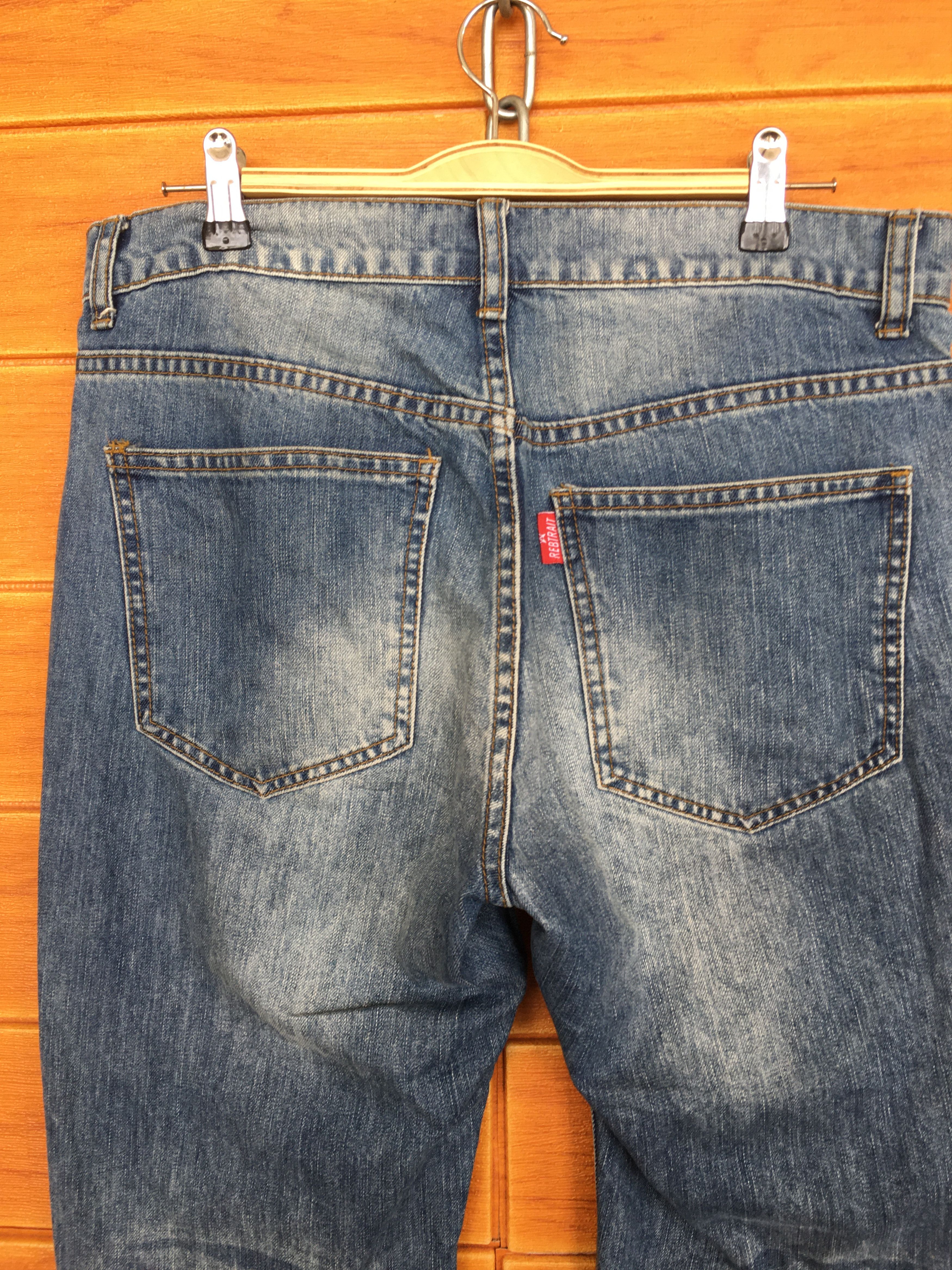 Final Home Rebtrait Distressed Denim Jeans Size US 34 / EU 50 - 14 Thumbnail