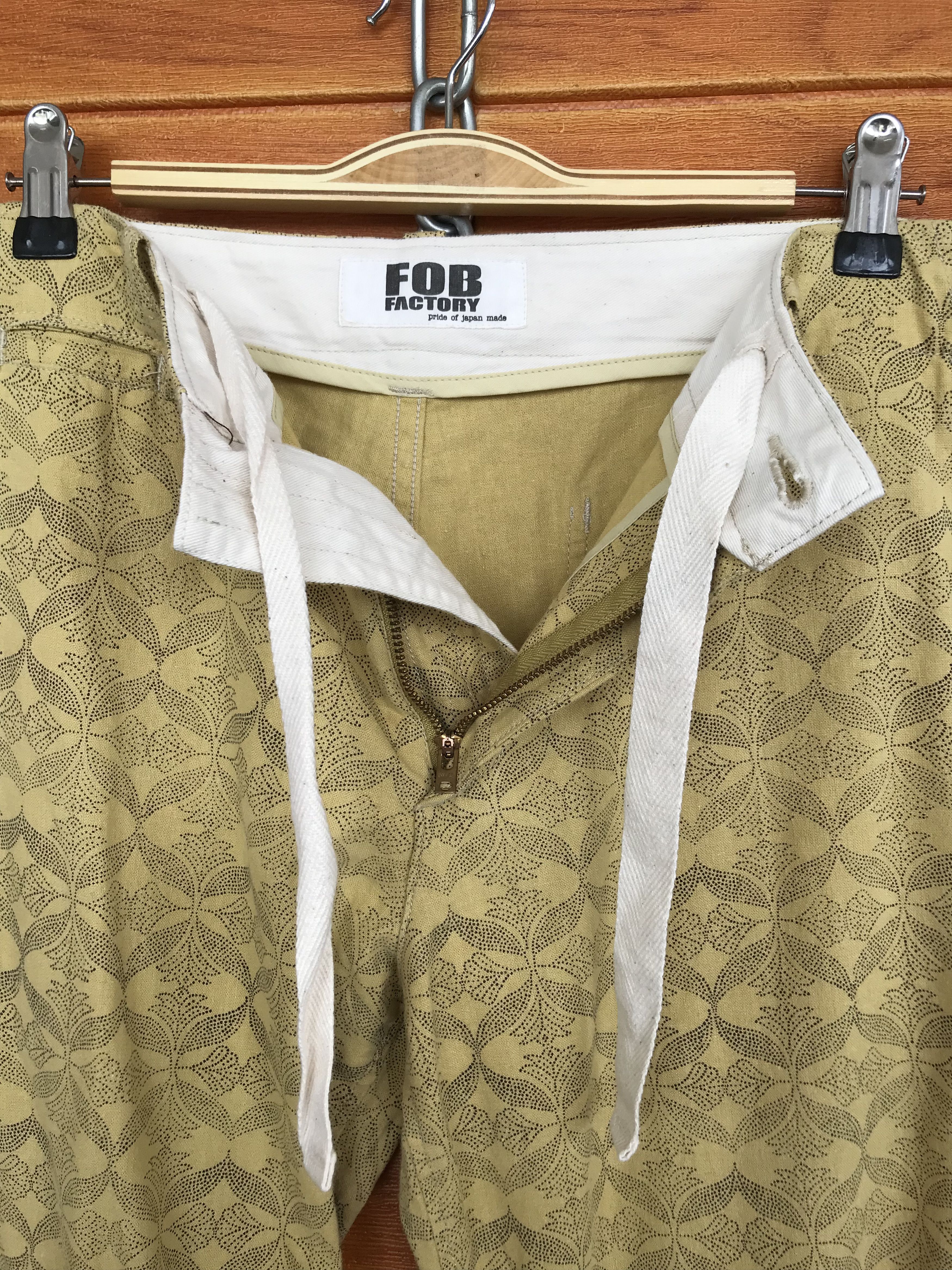 FOB Factory Made In Japan FOB FACTORY Fullprint Fatigue Pants Size US 33 - 16 Thumbnail