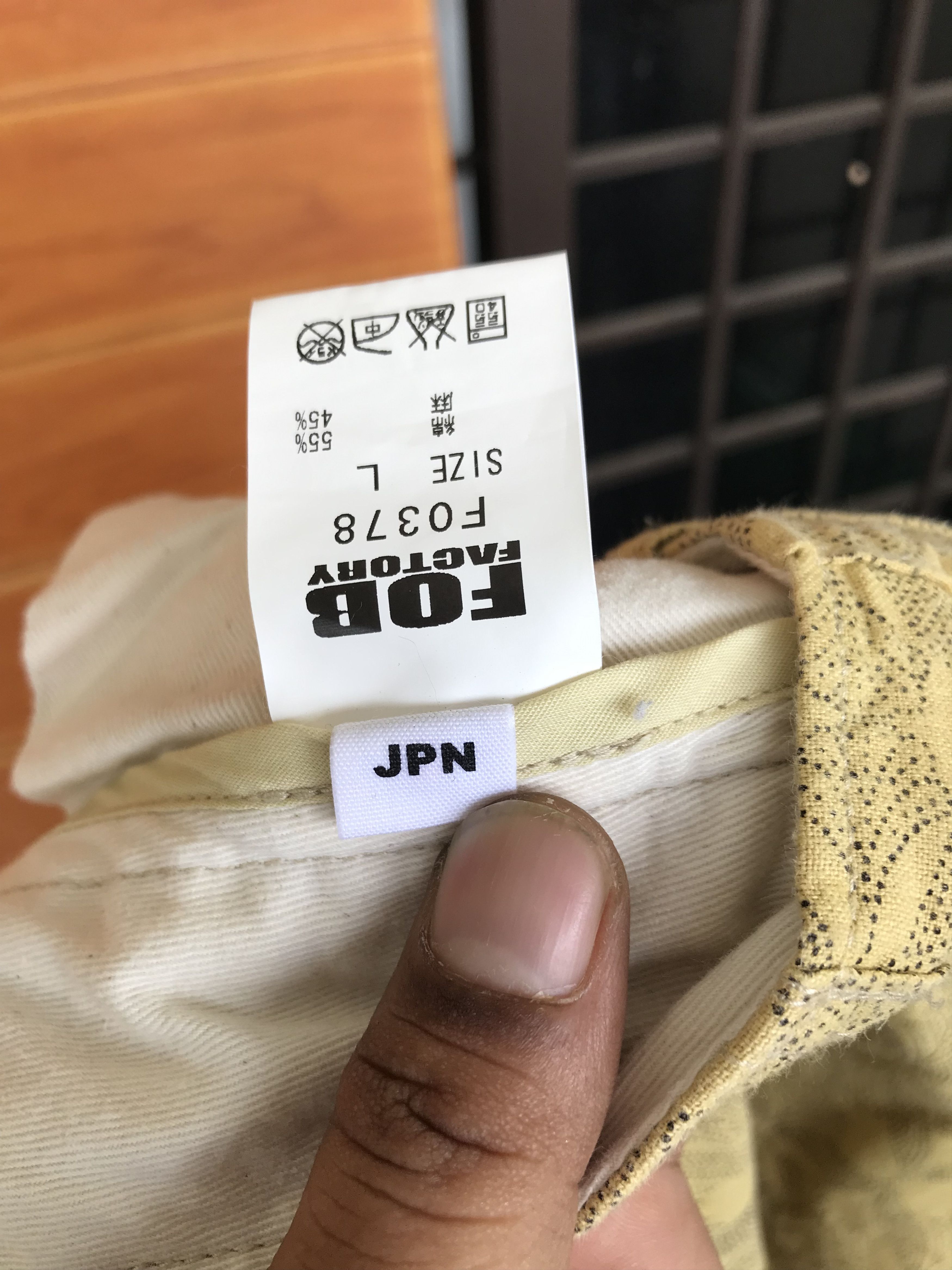 FOB Factory Made In Japan FOB FACTORY Fullprint Fatigue Pants Size US 33 - 18 Thumbnail
