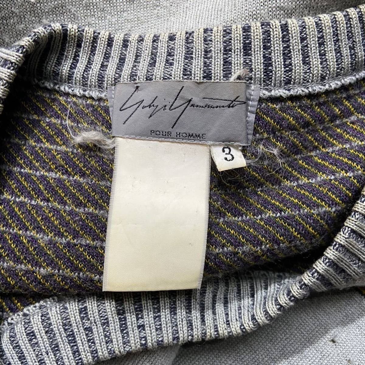 Yohji Yamamoto 03aw Yohji Yamamoto Pool Homme Tattoo Knit Size US M / EU 48-50 / 2 - 6 Thumbnail