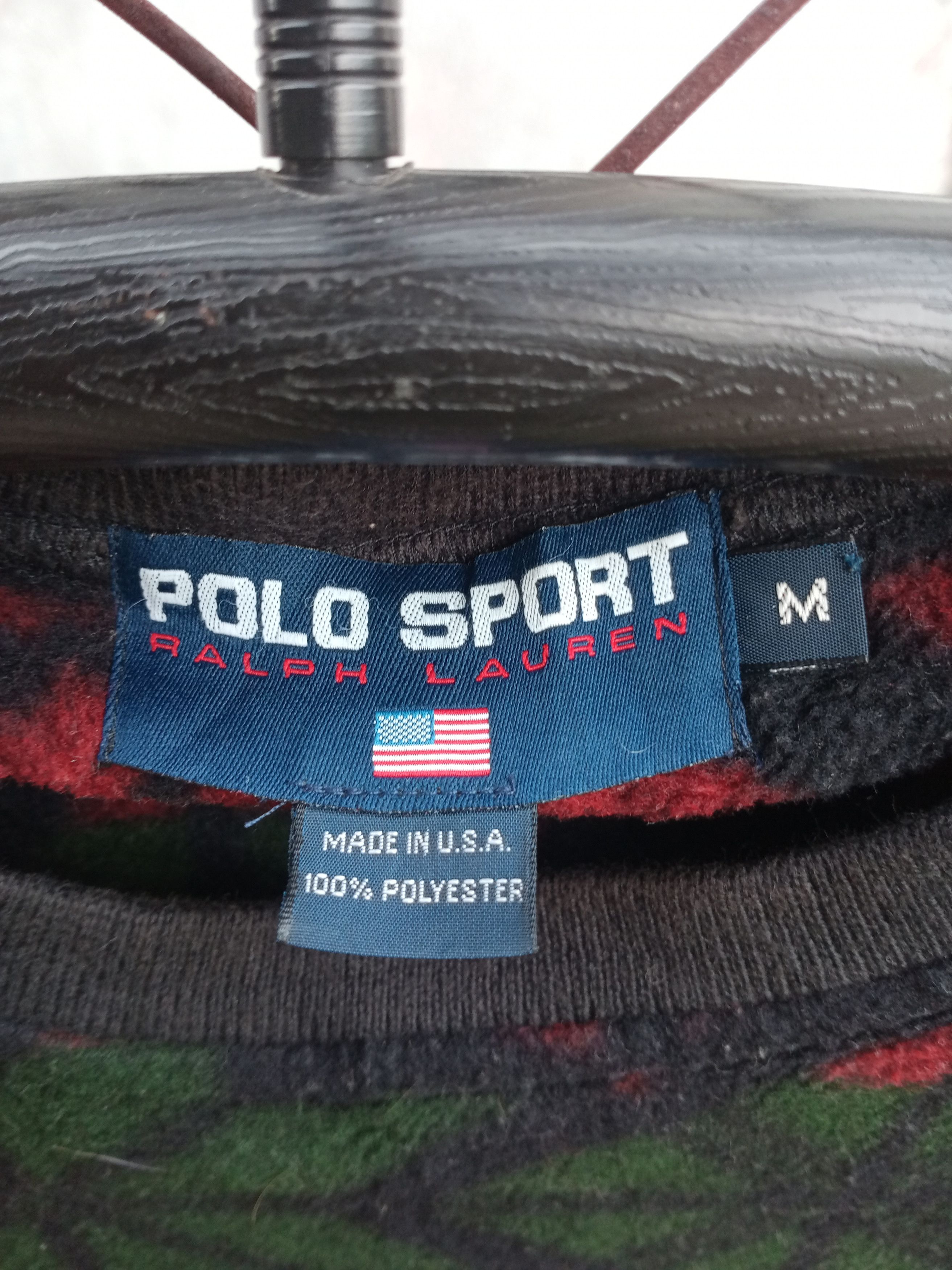 Polo Ralph Lauren Vintage Polo sport Ralph Lauren nice design Size US M / EU 48-50 / 2 - 6 Thumbnail