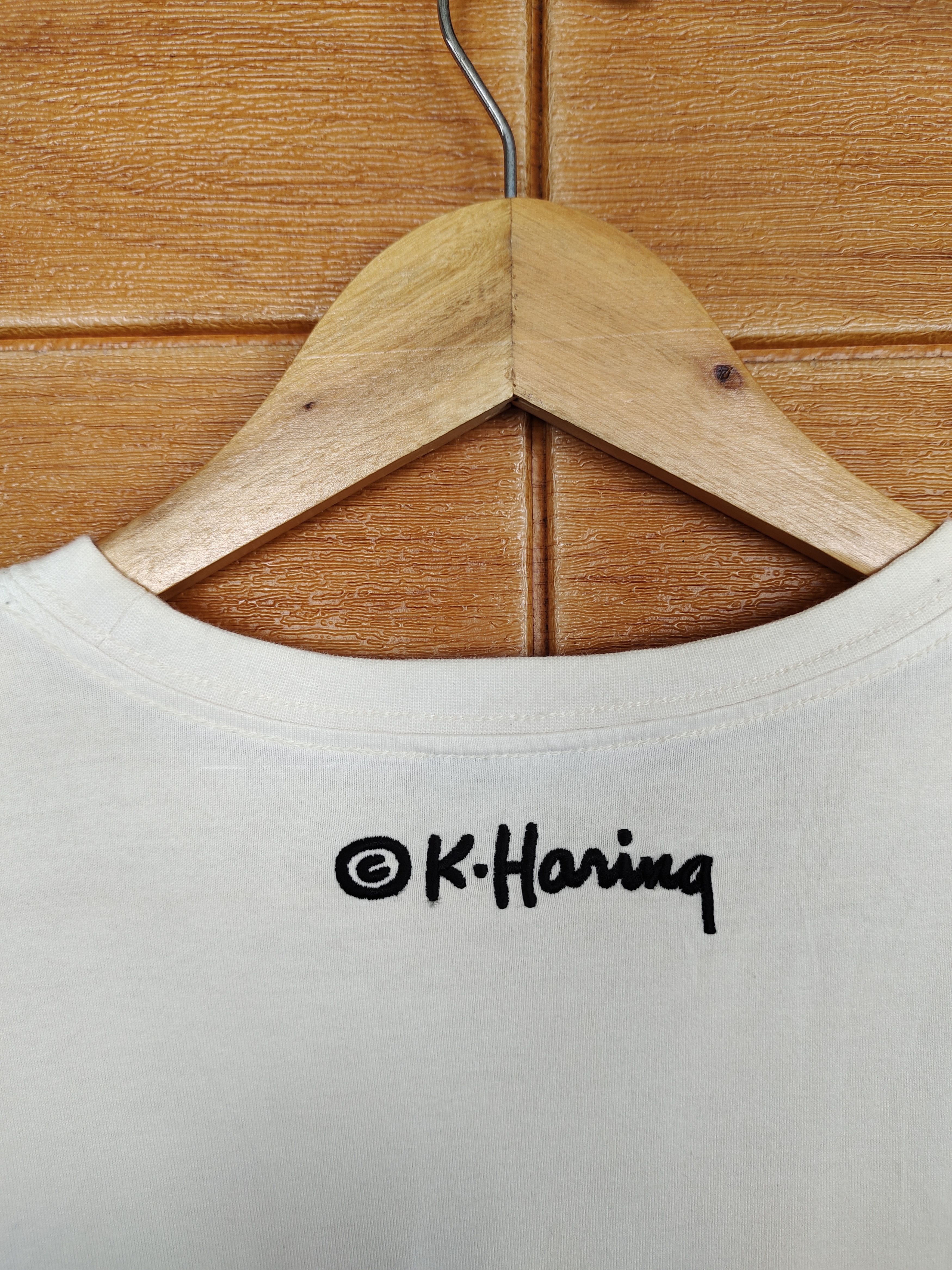 Keith Haring Vintage K. Haring Pop Art Longsleeve T Shirt Size US L / EU 52-54 / 3 - 6 Thumbnail